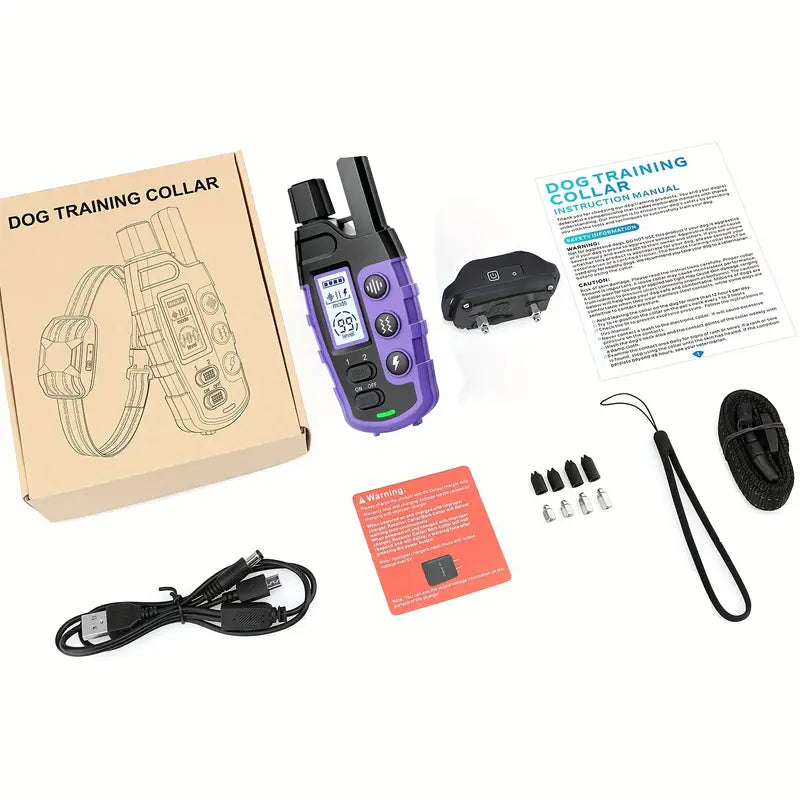 3300Ft Remote Dog Training Collar – Shock, Vibrate, Beep