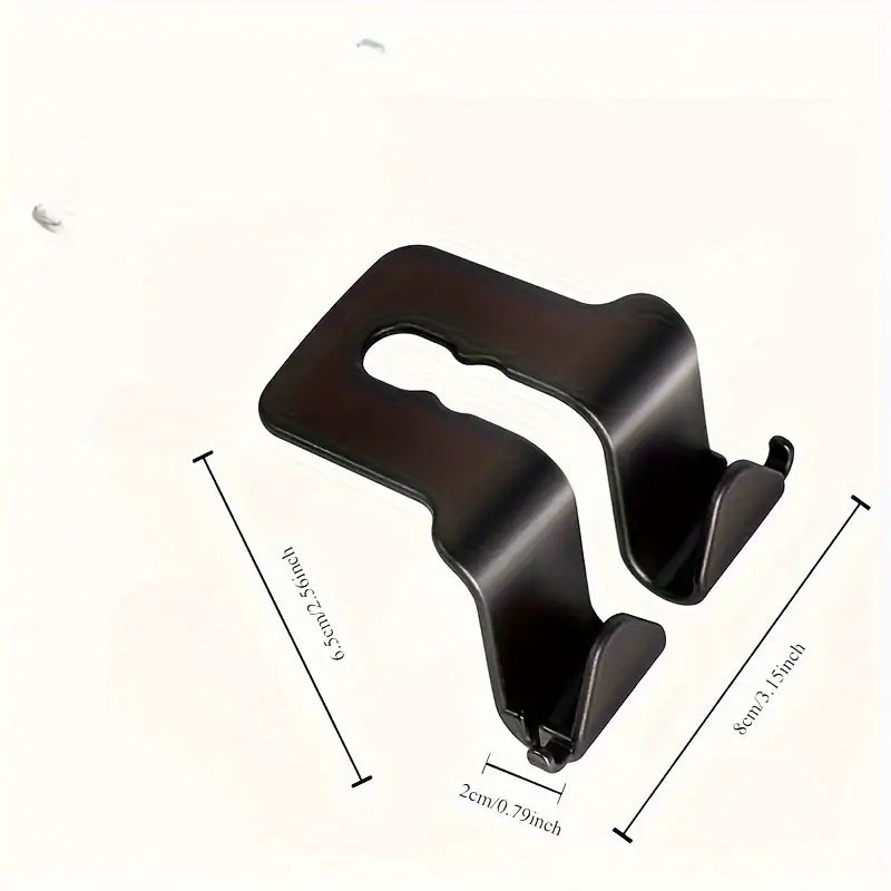 2PCS Universal Car Seat Back Hooks β Multi-Functional, Durable
