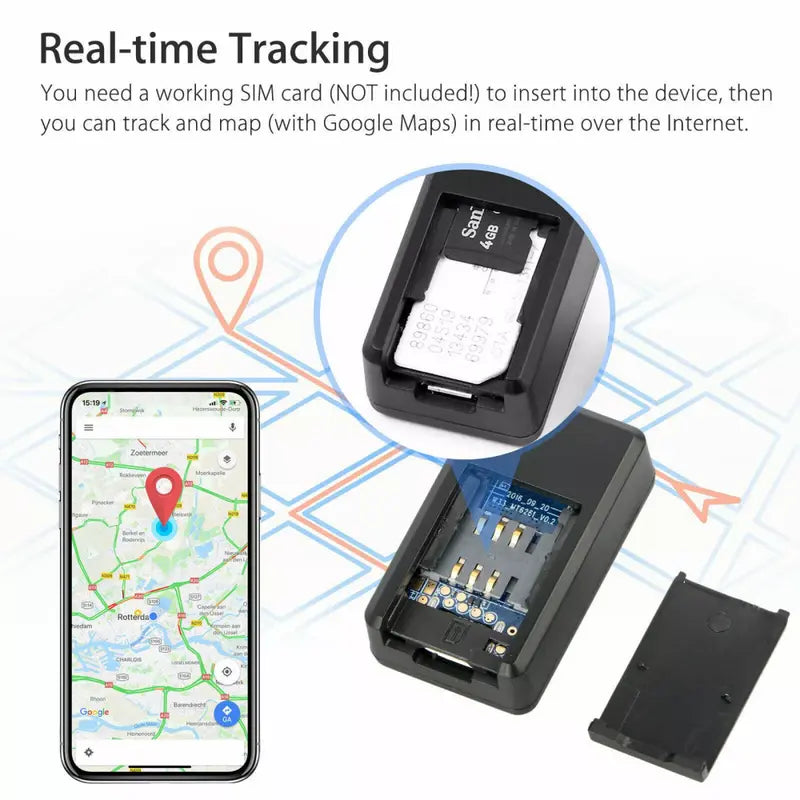 Mini GF07 Magnetic GPS Tracker – Real-Time Car Locator