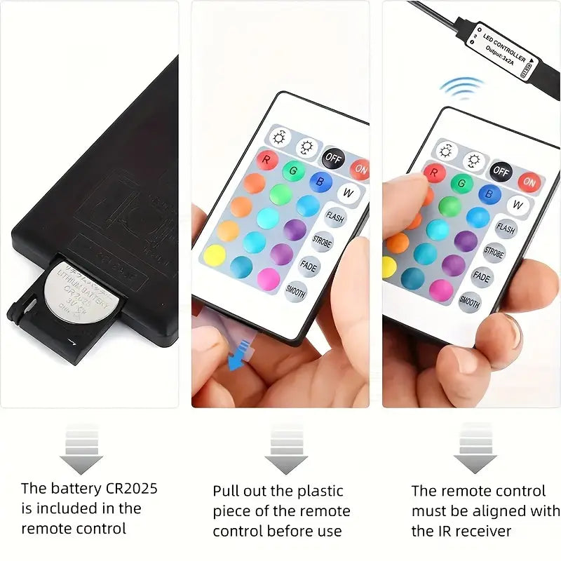 RGB LED Strip Lights – USB Kit