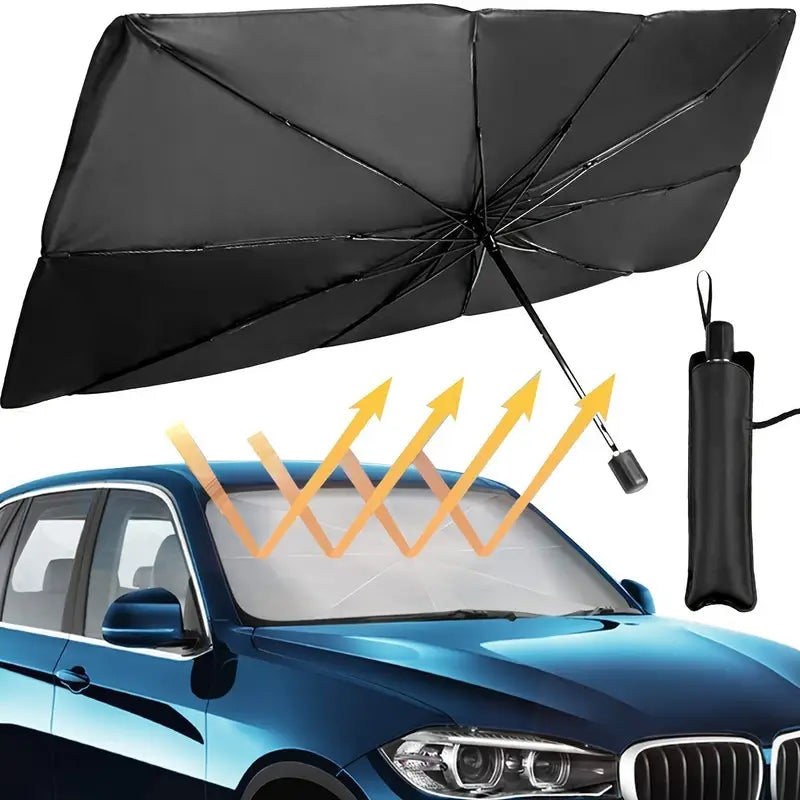 Foldable Car Windshield Sunshade for Heat Protection