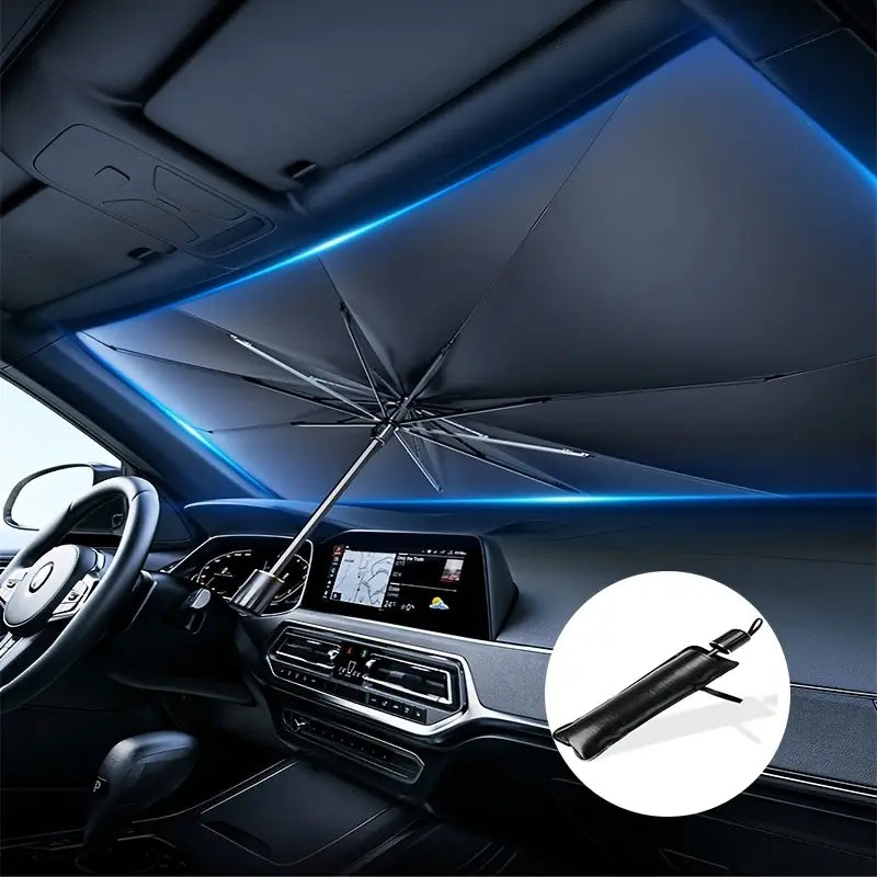 Foldable Car Windshield Sunshade for Heat Protection