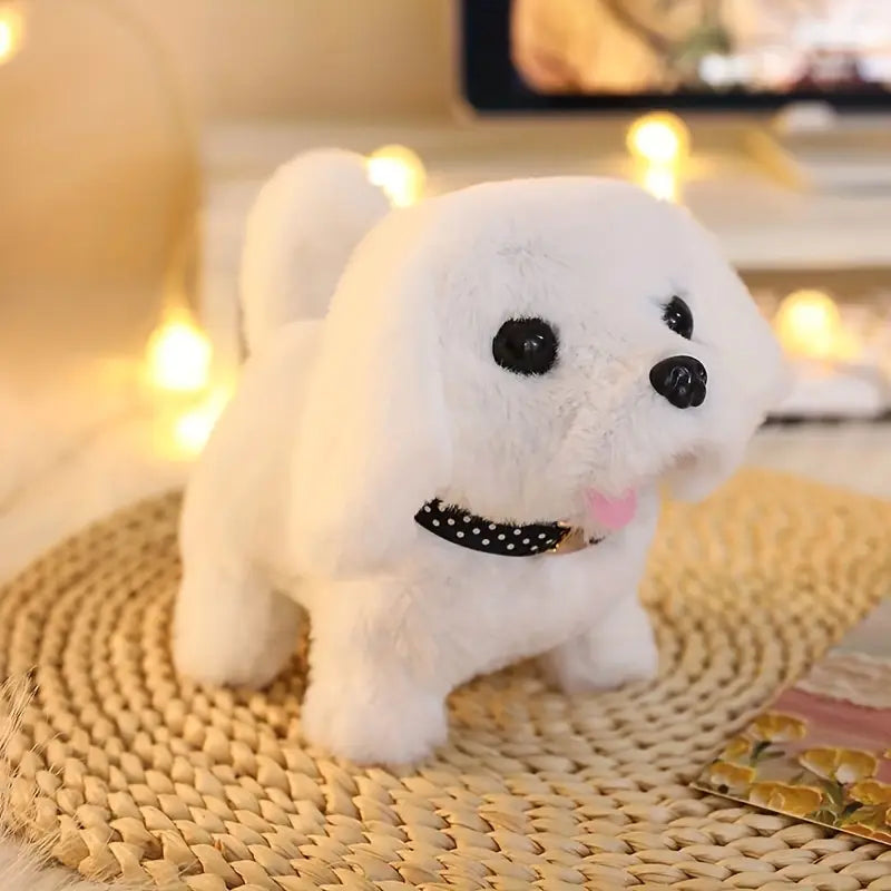 2025 New Interactive Toy Dog – Realistic Running & Barking Pet