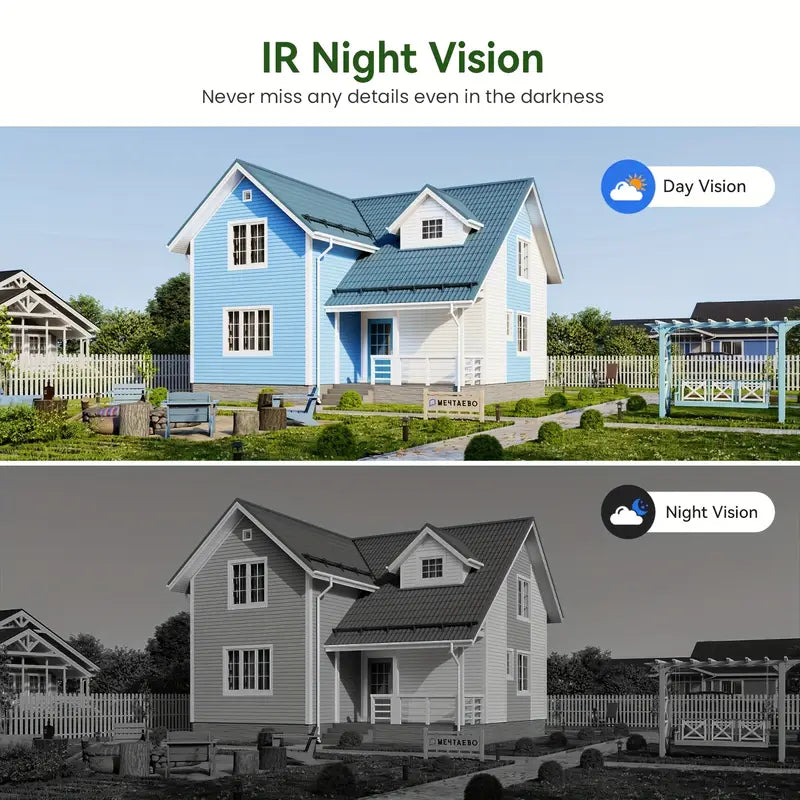 1080P Smart Wireless Video Doorbell with AI Night Vision