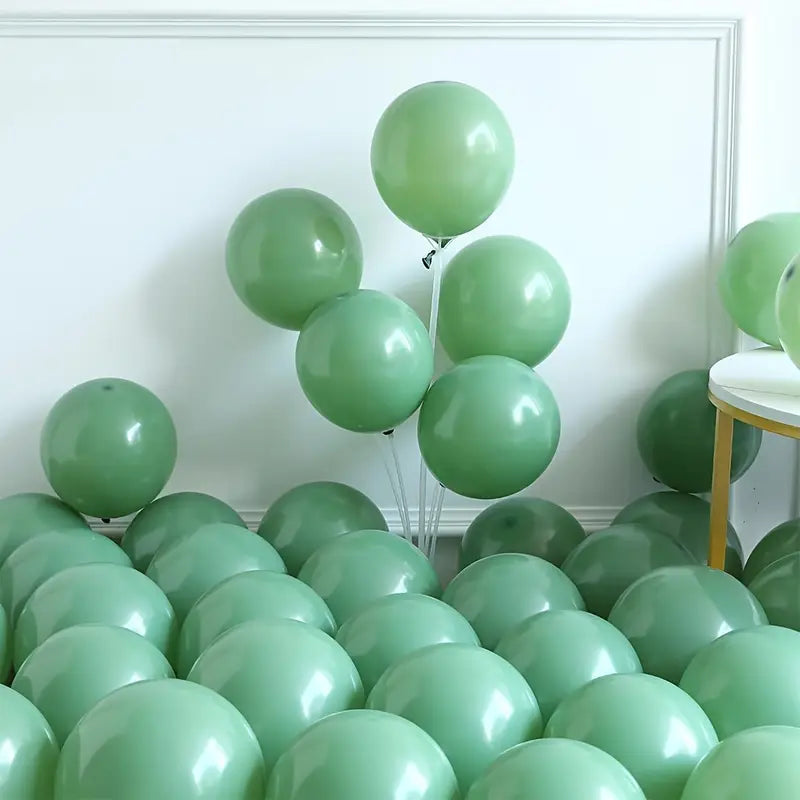 139pcs Balloon Arch Kit - Pastel Pink & Sage Green Garland for Birthday, Wedding & Bridal Shower