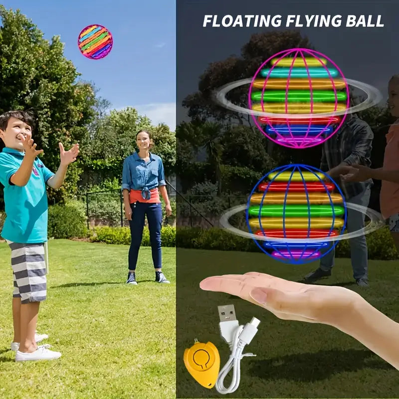 Magic Flying Hover Ball – Hand-Controlled Spinning Toy for Kids & Family Fun