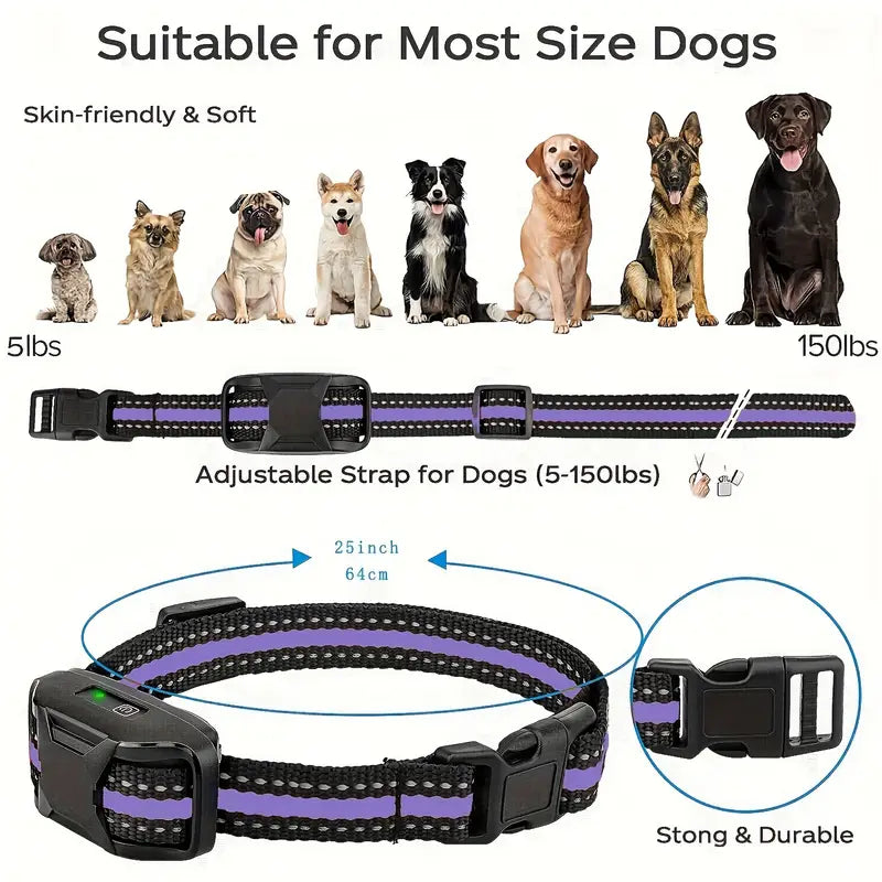 3300Ft Remote Dog Training Collar – Shock, Vibrate, Beep