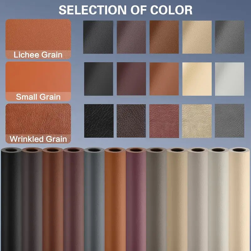 Self-Adhesive Leather Repair Patch Sheet