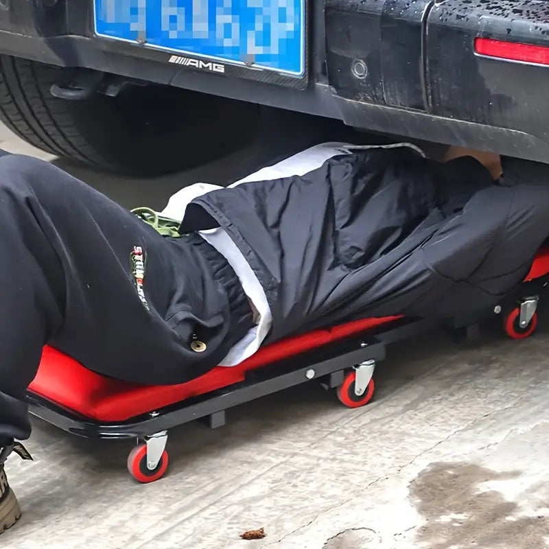 36" 2-in-1 Z-Crawl Mechanic Seat & Creeper with 500lb Capacity