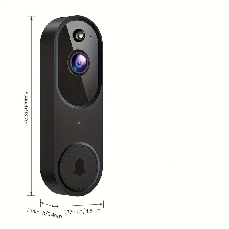1080P Smart Wireless Video Doorbell with AI Night Vision