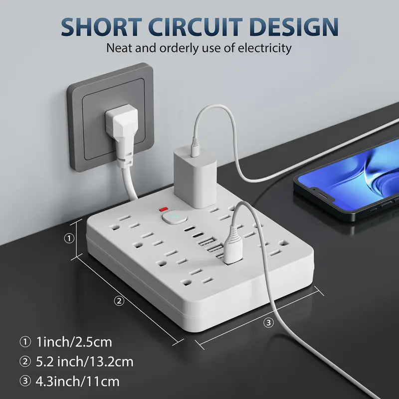 14-in-1 Power Strip + USB-C