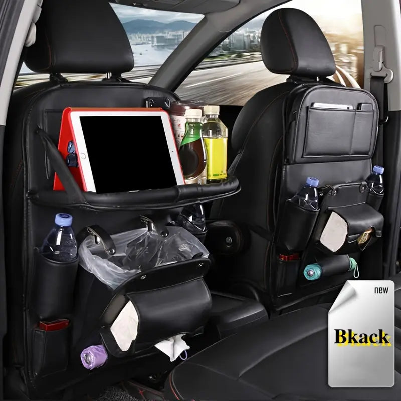 1/2pcs Car Backseat Organizer – Multi-Functional Storage Box