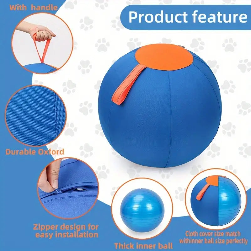 Funny Dog Ball Toy Set – Biting & Training Balls (No Battery)