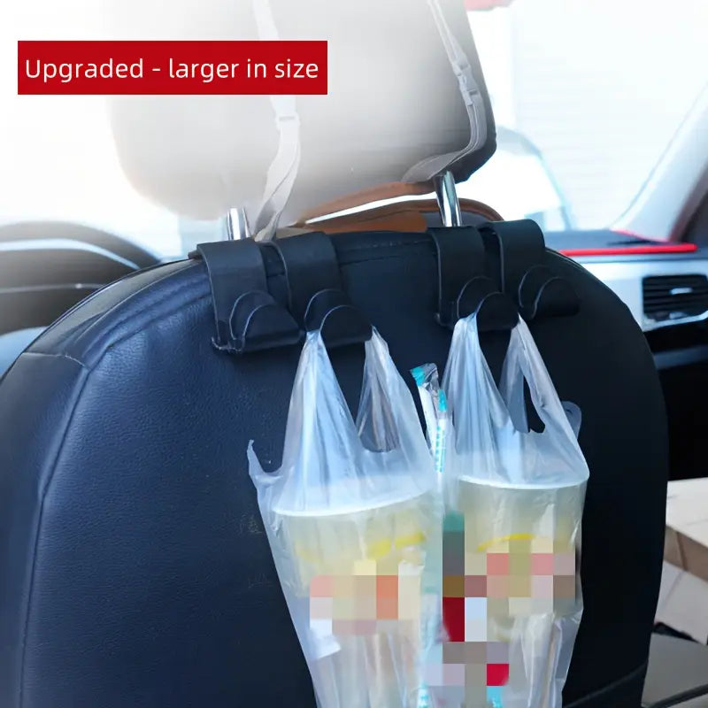 2PCS Universal Car Seat Back Hooks β Multi-Functional, Durable