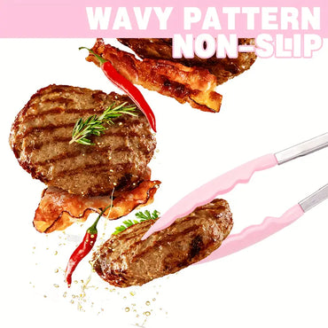 19pcs Silicone Kitchen Utensil Set | Heat-Resistant, Non-Stick with Wooden Handles