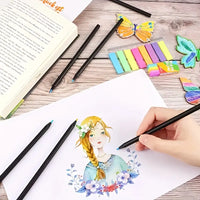 10pcs Rainbow Gradient Magic Pens – Kawaii Writing & Art Supplies