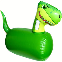 Giant Ride-On Inflatable Dinosaur Toy – Heavy Duty Fun for Kids Ages 5+