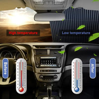Automatic Retractable Car Sunshade with UV Protection
