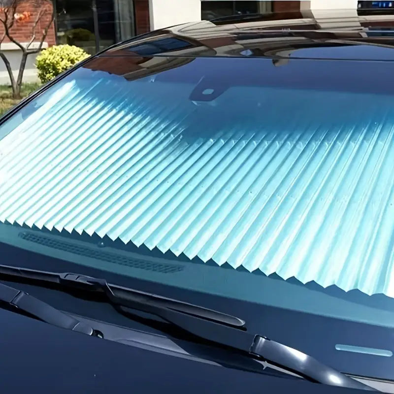 Automatic Retractable Car Sunshade with UV Protection