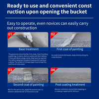 Premium Waterproof Tile Glue – 1kg Transparent Leak-Proof Adhesive for Terraces & Bathrooms