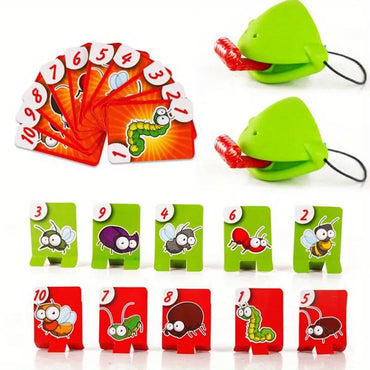 Lizard Mask Licking Card Game – Fun Interactive Party Toy for Family & Friends