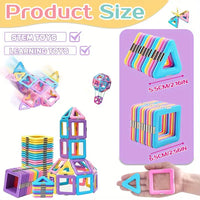 Macaron Magnetic Building Blocks – STEM 3D Construction Toys for Kids