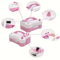 Electric Balloon Inflator – Buy 1 Get 10 Balloons Free, Dual Nozzle Pump for Festivals & Parties