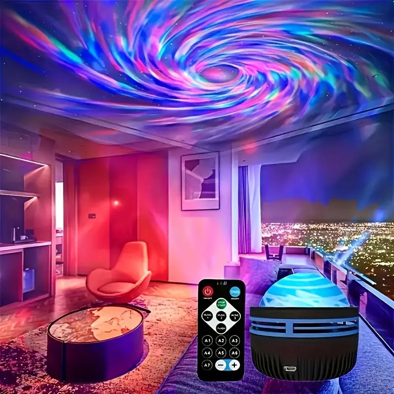 Aurora Borealis LED Star Projector with 7 Light Modes