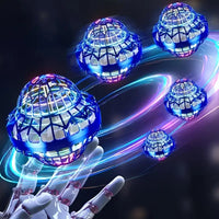 2025 Flying UFO Ball Toy – Hand-Controlled Hover Drone with LED Lights