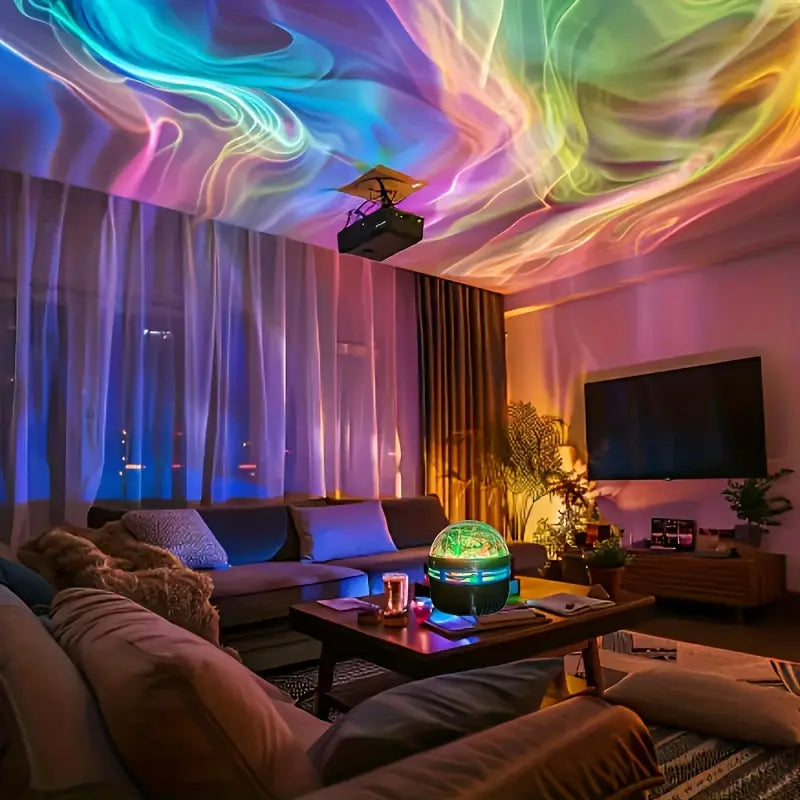 Aurora Borealis LED Star Projector with 7 Light Modes