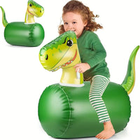 Giant Ride-On Inflatable Dinosaur Toy – Heavy Duty Fun for Kids Ages 5+