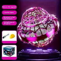 2025 Flying UFO Ball Toy – Hand-Controlled Hover Drone with LED Lights