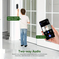 1080P Smart Wireless Video Doorbell with AI Night Vision