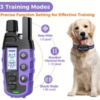 3300Ft Remote Dog Training Collar – Shock, Vibrate, Beep
