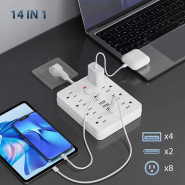 14-in-1 Power Strip + USB-C