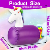 Giant Ride-On Inflatable Dinosaur Toy – Heavy Duty Fun for Kids Ages 5+