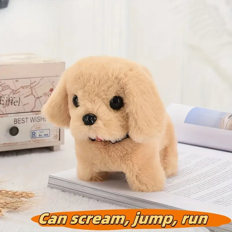 2025 New Interactive Toy Dog – Realistic Running & Barking Pet