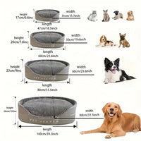 Dreamcatcher Plush Dog Bed – Washable & Bite Resistant