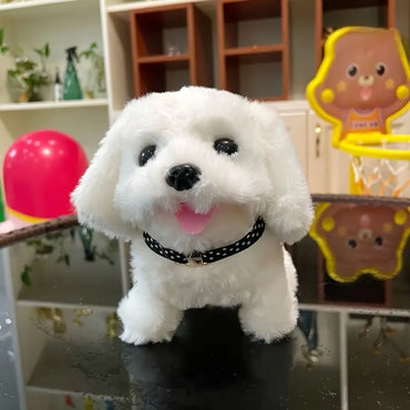 2025 New Interactive Toy Dog – Realistic Running & Barking Pet