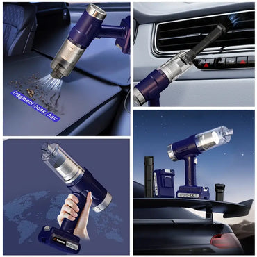 2025 Wireless Handheld Car Vacuum Cleaner – Strong Suction