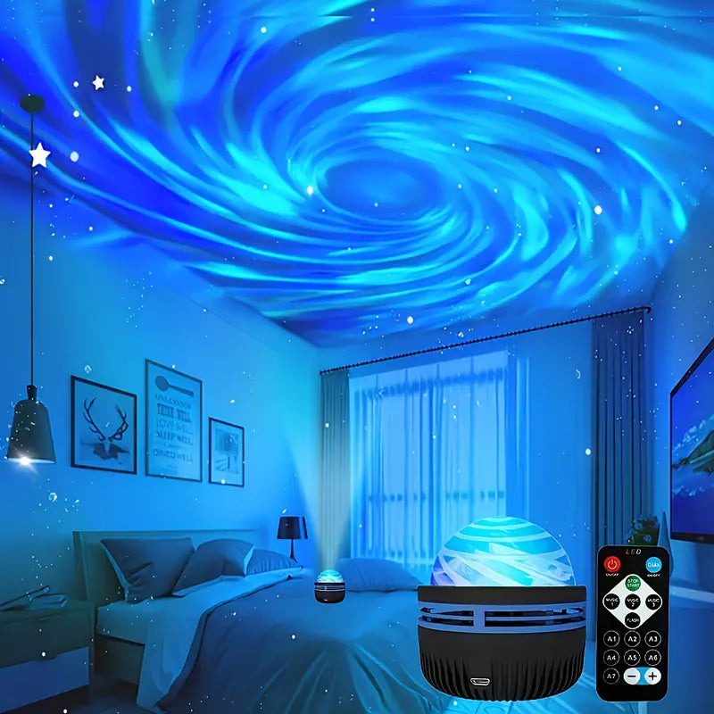 Aurora Borealis LED Star Projector with 7 Light Modes