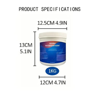 Premium Waterproof Tile Glue – 1kg Transparent Leak-Proof Adhesive for Terraces & Bathrooms