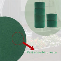 20pcs Round Floral Foam Pads – Durable 3.2 Inch Plastic for Flower Arrangements