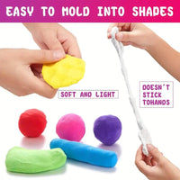 Ultra Light Air Dry Clay – 22 Color DIY Craft Set