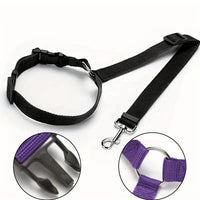 Dog Car Seat Belt Harness – Secure & Padded Design