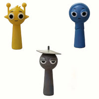 12pcs Cute Cartoon Mini Figures Set – Fun Desk Decor & Party Gift Toys