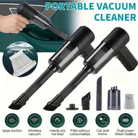 Cordless Mini Vacuum Cleaner – 3KPa Suction, Low Noise 40dB