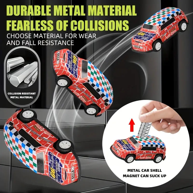 50-Piece Diecast Toy Car Set – Metal Vehicles with Play Mat & Storage Case