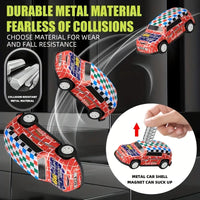 50-Piece Diecast Toy Car Set – Metal Vehicles with Play Mat & Storage Case