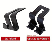 2PCS Universal Car Seat Back Hooks – Multi-Functional, Durable